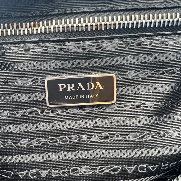 ✈️Sold!Prada Baby Blue Towel Tote Bag - Picture 9 of 13